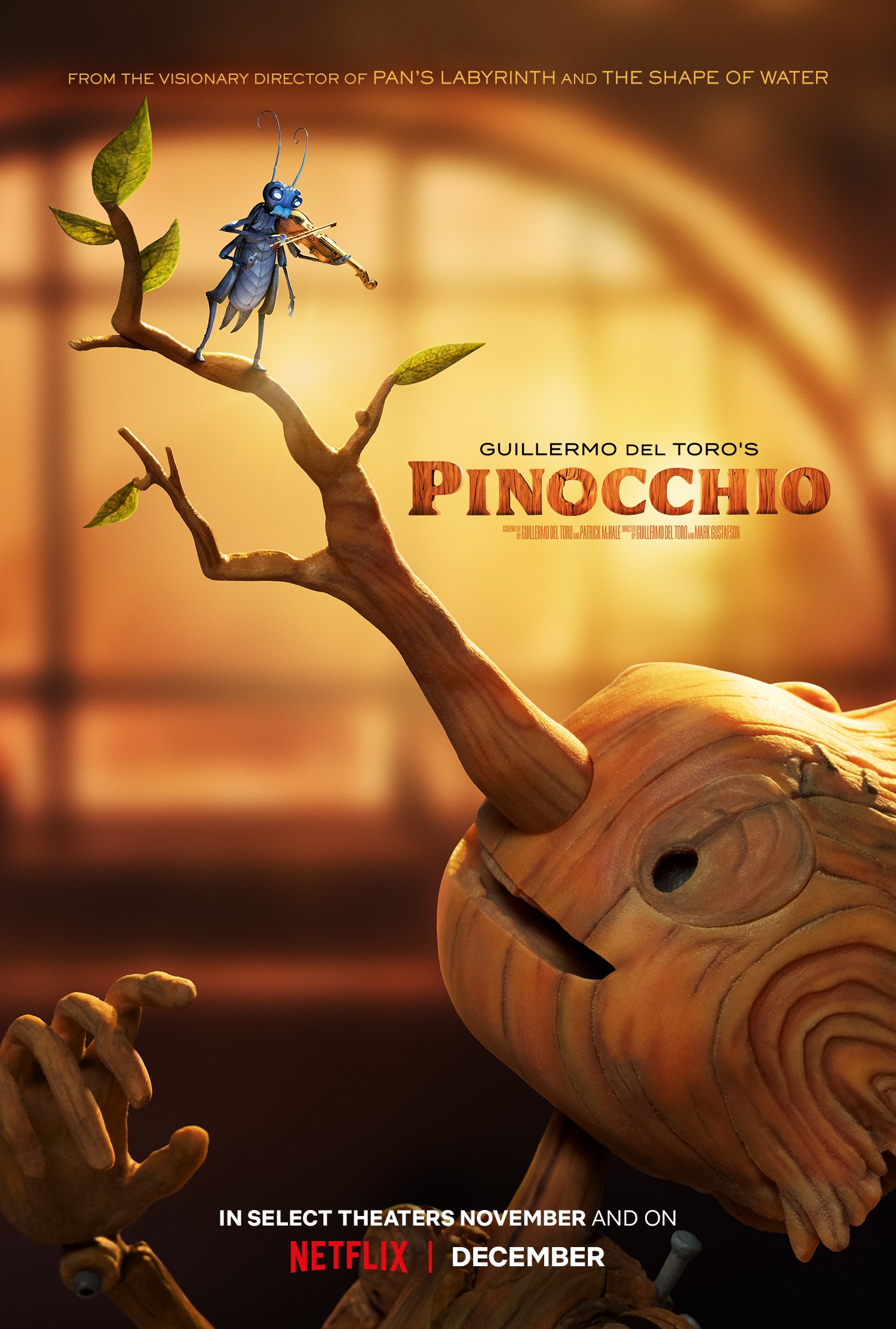 Пиноккио Гильермо дель Торо: постер N202932