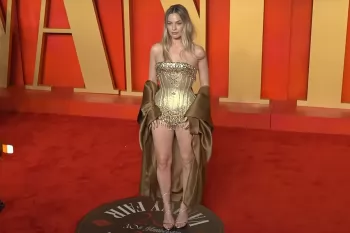 Марго Робби пришла без штанов на вечеринку после "Оскара 2024"
