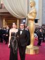 Гэри Олдман со спутницей на 84-й церемонии "Оскар"