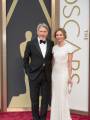 Харрисон Форд с супругой на церемонии "Оскар 2014"