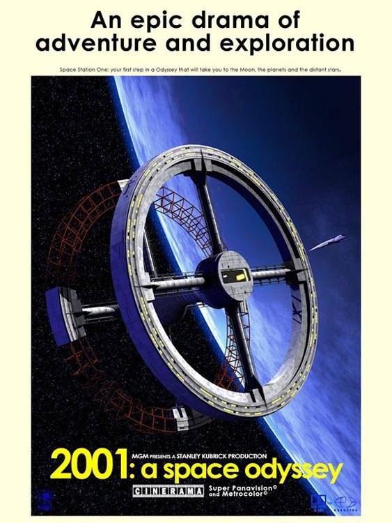 2001 год: Космическая одиссея: постер N13715
