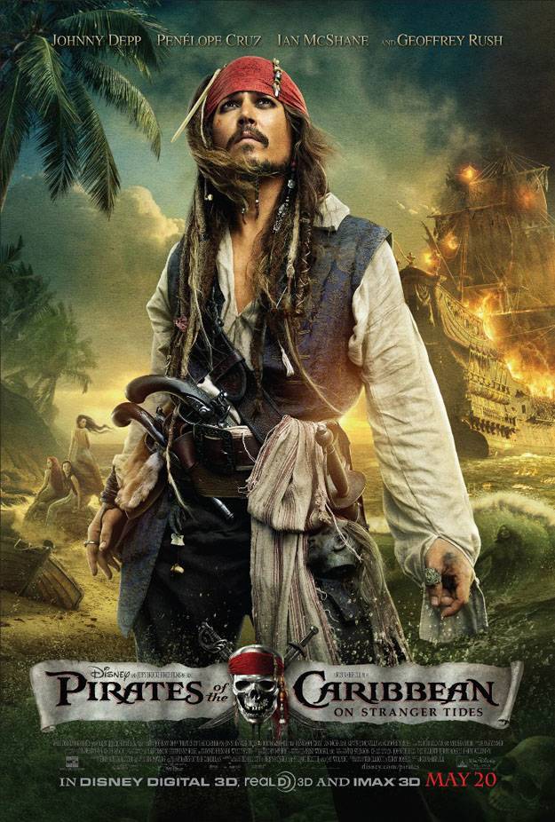Пираты Карибского моря 4: На странных берегах: постер N15965