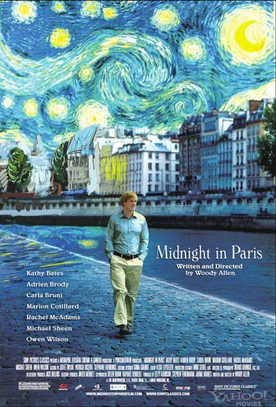 Полночь в Париже: постер N16140