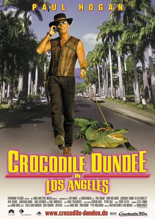 Крокодил Данди в Лос-Анджелесе: постер N18338