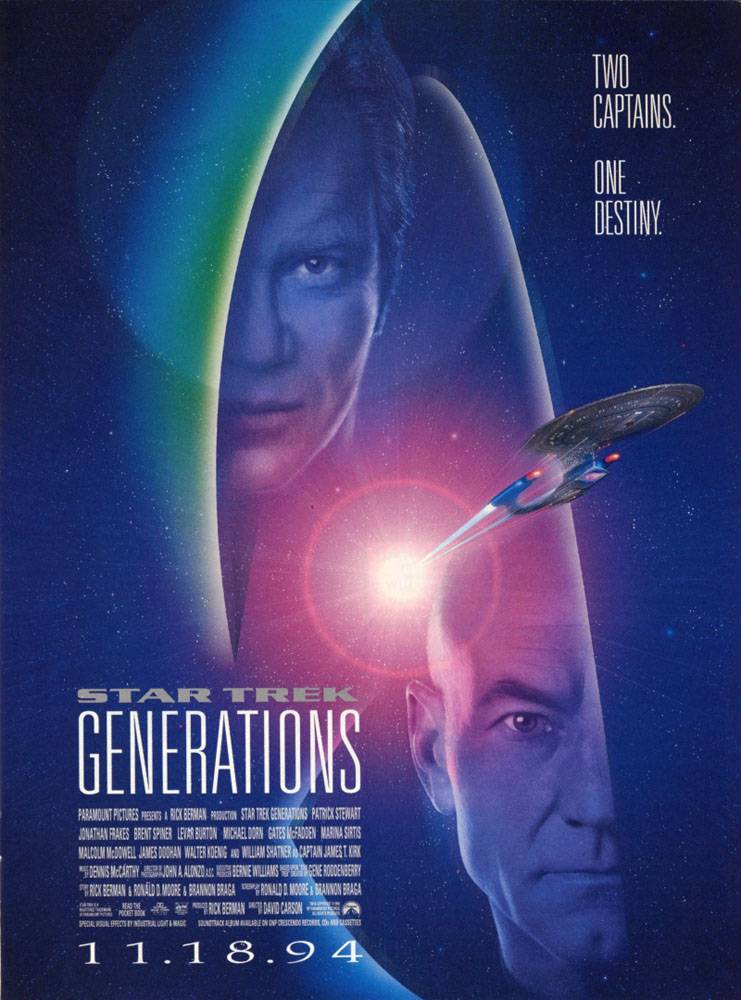 Звездный путь 7: Поколения: постер N19664