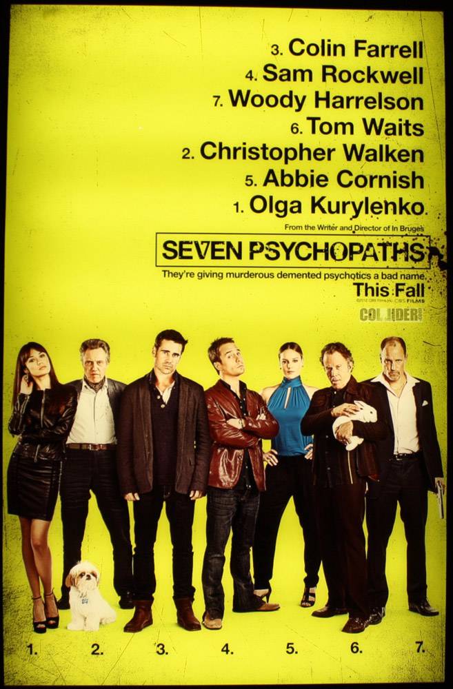 Семь психопатов: постер N34023