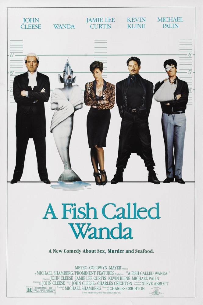 Рыбка по имени Ванда: постер N36886