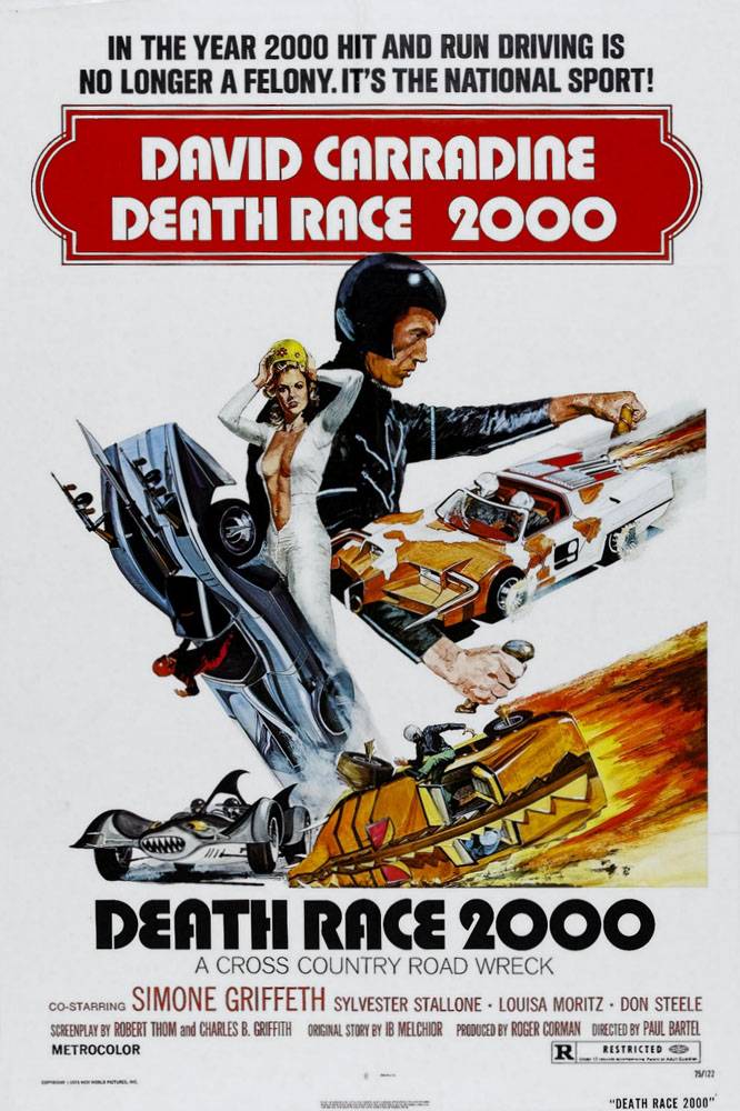 Смертельные гонки 2000 года: постер N39529