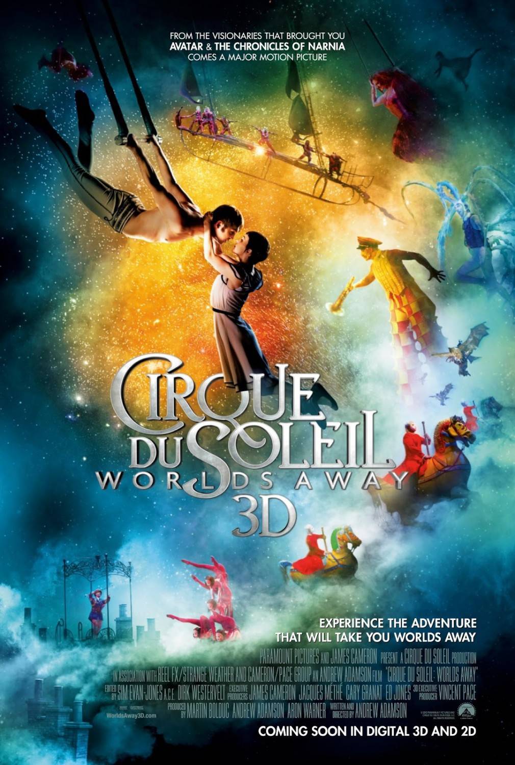 Cirque du Soleil: Сказочный мир в 3D: постер N44160