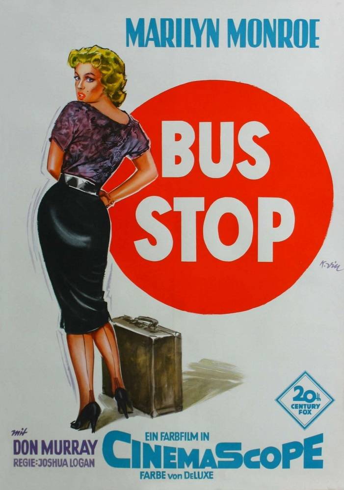 Автобусная остановка: постер N52229