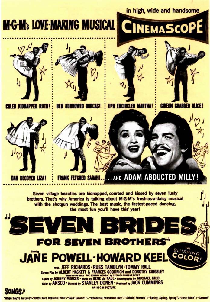 Семь невест для семи братьев: постер N52288