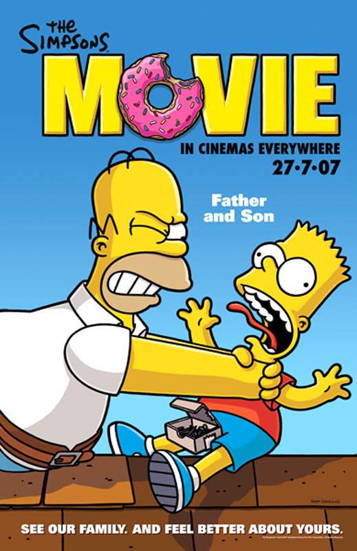 Симпсоны в кино: постер N4345