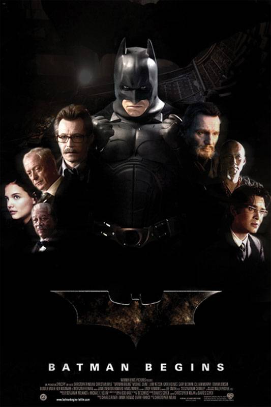 Бэтмен: начало: постер N4441