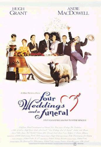 Четыре свадьбы и одни похороны: постер N4519