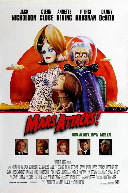 Марс атакует!: постер N5163