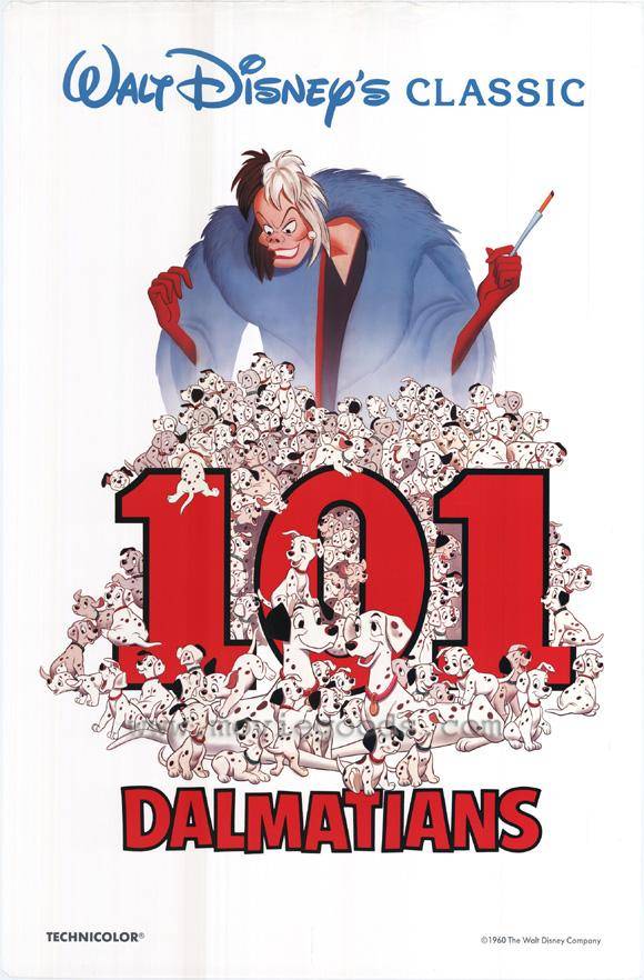 101 далматинец: постер N62841