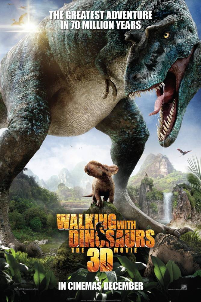 Прогулка с динозаврами 3D: постер N66971
