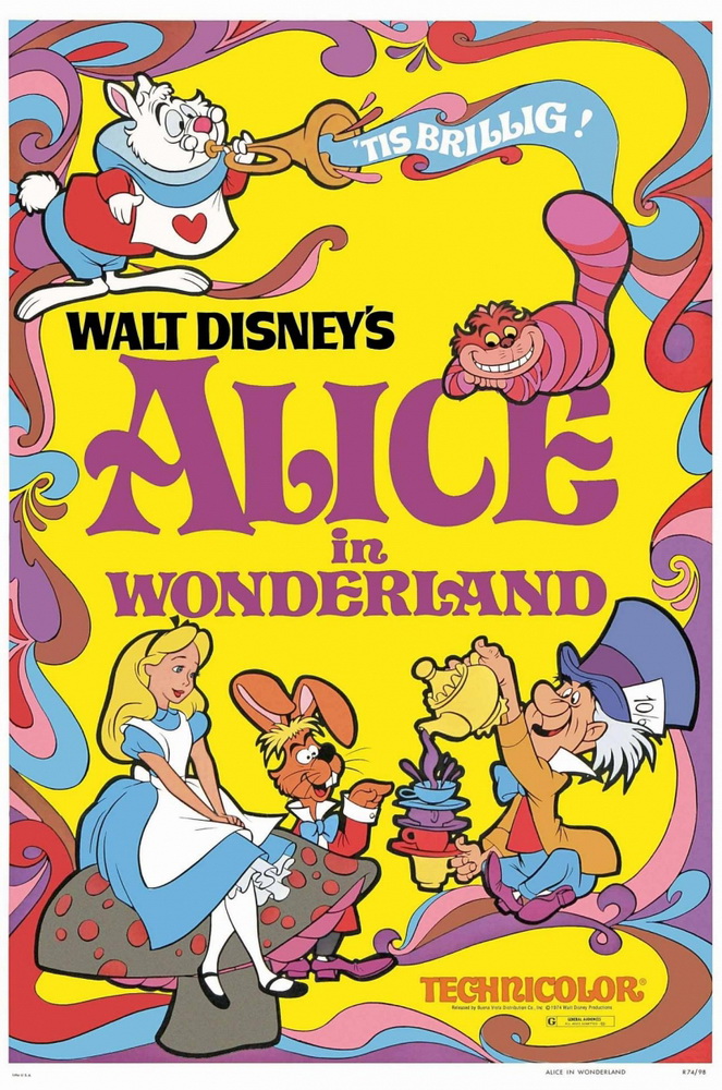 Алиса в стране чудес: постер N68359