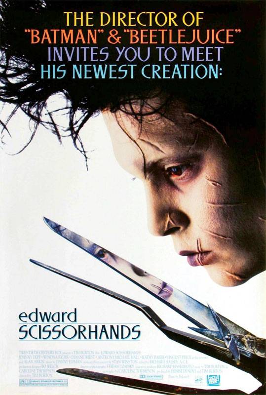 Эдвард руки-ножницы: постер N5617