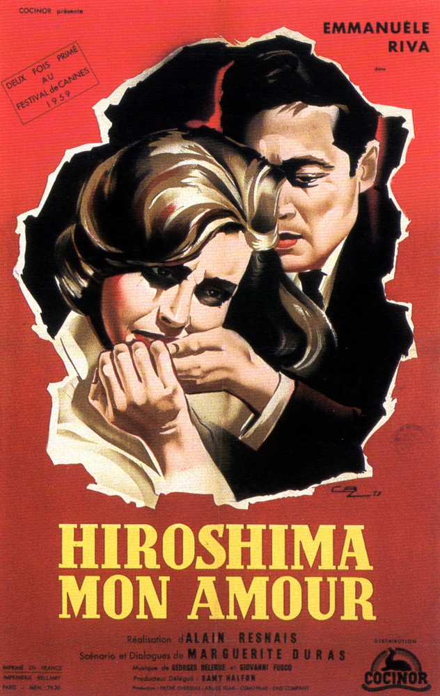 Хиросима, моя любовь: постер N69031