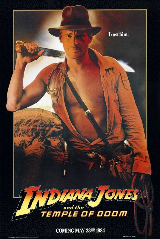 Индиана Джонс и Храм Судьбы: постер N5697