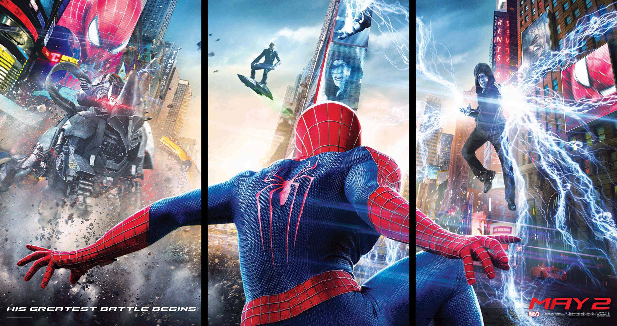 Новый Человек-паук: Высокое напряжение: постер N75562