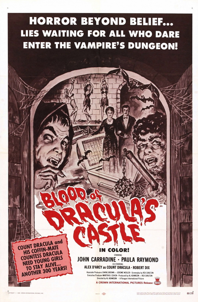 Кровь в замке Дракулы: постер N79536