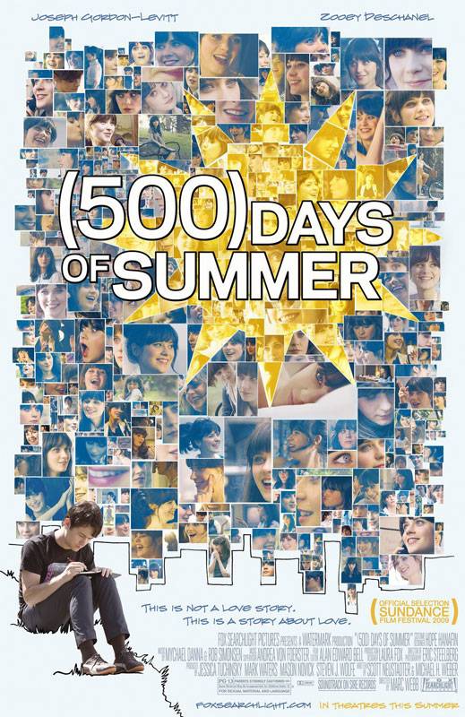 500 дней лета: постер N6568