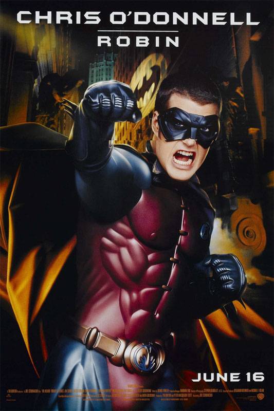 Бэтмен навсегда: постер N6634