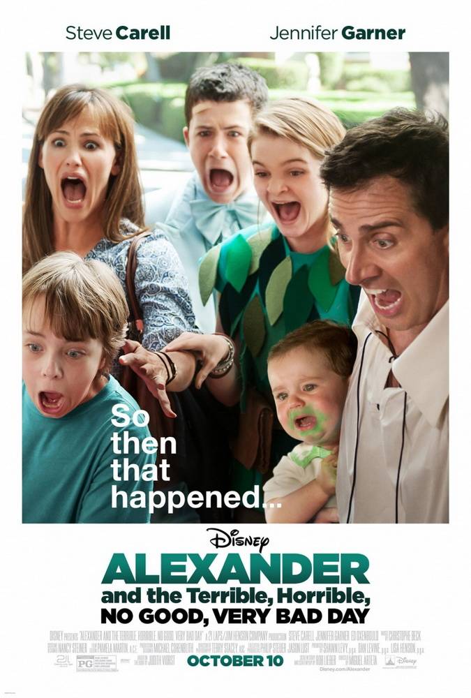 Александр и ужасный, кошмарный, нехороший, очень плохой день: постер N87123