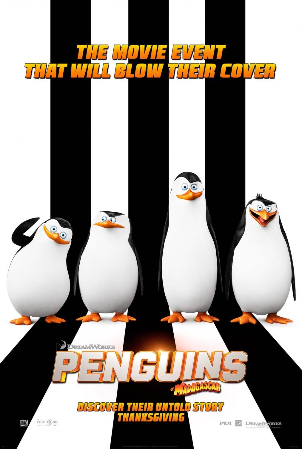 Пингвины Мадагаскара: постер N88873