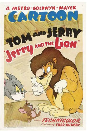 Джерри и лев: постер N89114