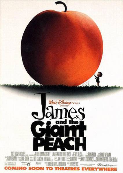 Джеймс и гигантский персик: постер N7119