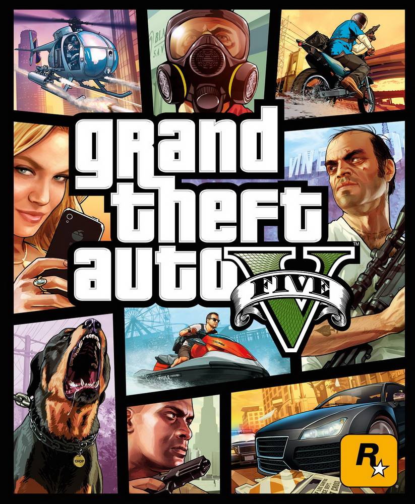 Grand Theft Auto V: постер N91435