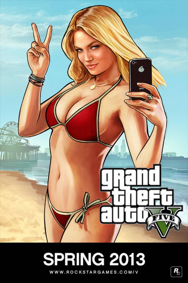 Grand Theft Auto V: постер N91436