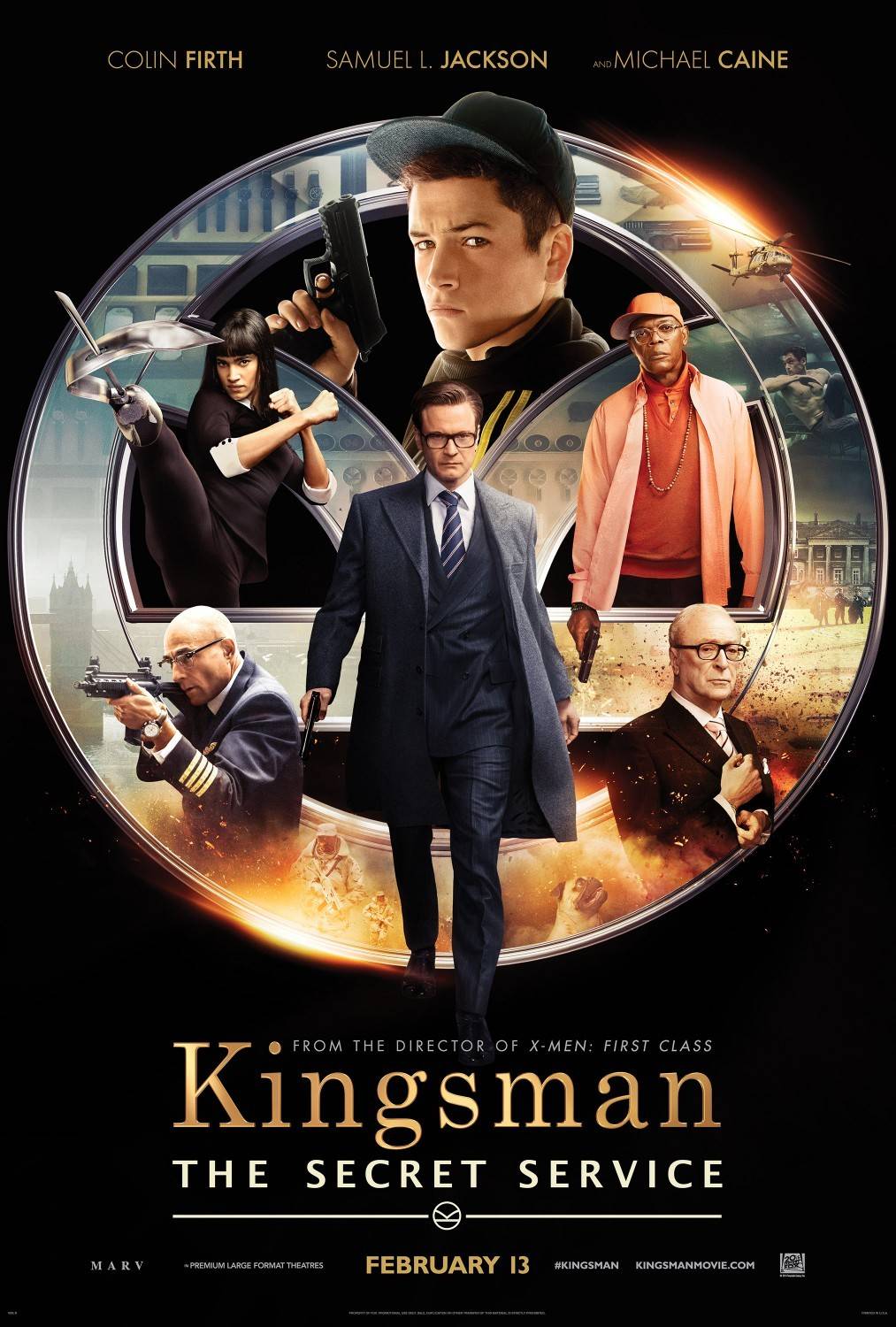 Kingsman: Секретная служба: постер N97522