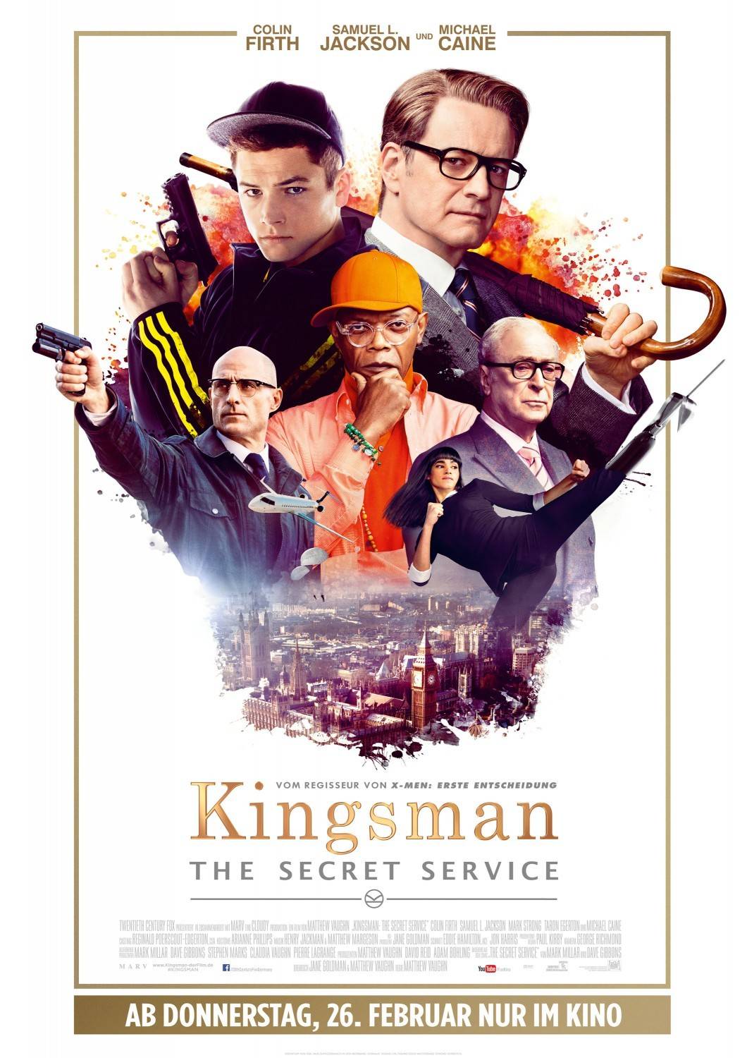 Kingsman: Секретная служба: постер N98128
