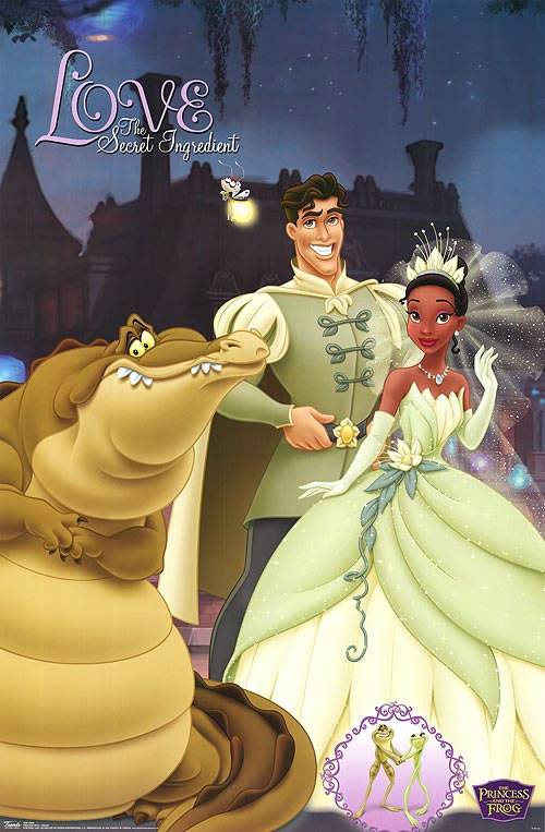 Принцесса и лягушка: постер N8190