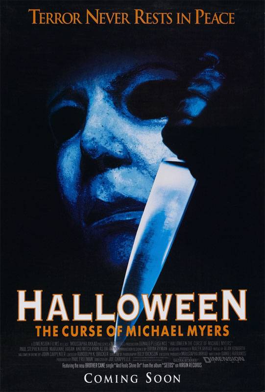 Хэллоуин 6: Проклятие Майкла Майерса: постер N9867