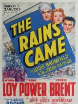 Превью постера #21333 к фильму "Пришли дожди" (1939)