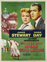 Превью постера #52725 к фильму "Человек, который знал слишком много" (1956)