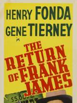 Превью постера #53412 к фильму "Возвращение Фрэнка Джеймса" (1940)