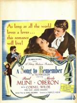 Превью постера #64966 к фильму "Песня на память" (1945)