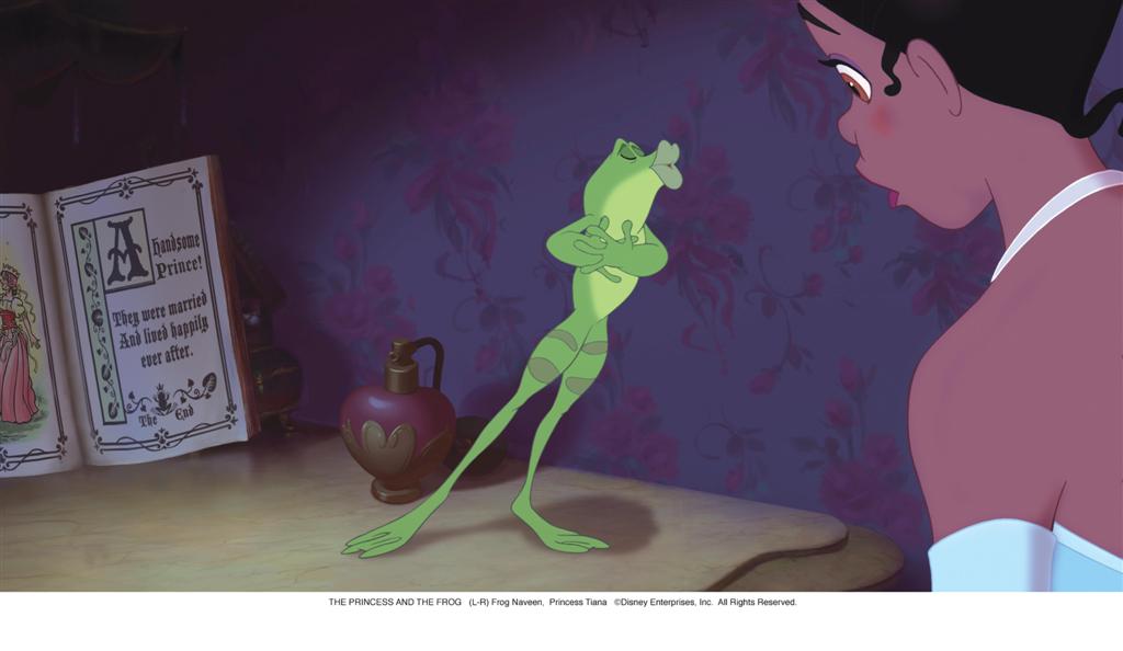 Принцесса и лягушка: кадр N8423