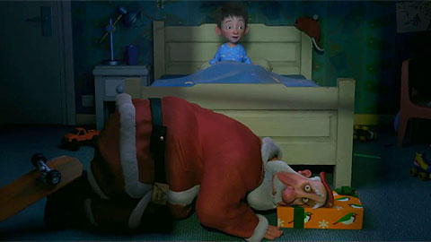 ТВ-ролик к мультфильму "Секретная служба Санта-Клауса"