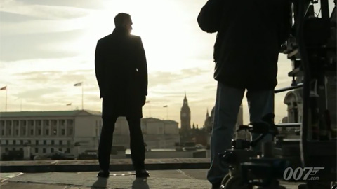 Видеоблог со съемок фильма "007: Координаты "Скайфолл" Видео №3