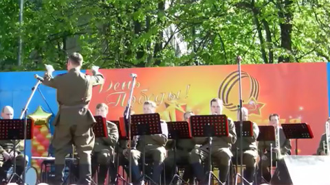 Концерт в честь Дня Победы в Коломенском (9 мая 2014 года)