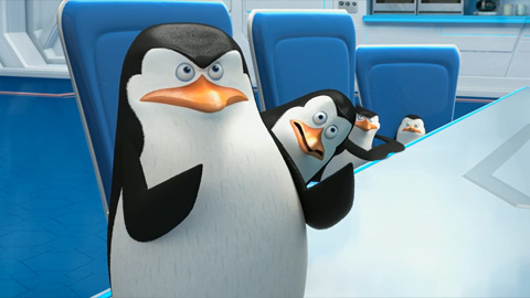 Отрывок №1 из мультфильма "Пингвины из Мадагаскара"