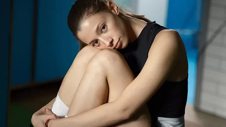 Данила Козловский и Полина Гухман в тизере сериала Первая ракетка