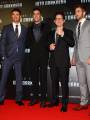 Karl Urban, Zachary Quinto, J.J. Abrams and Chris Pine
